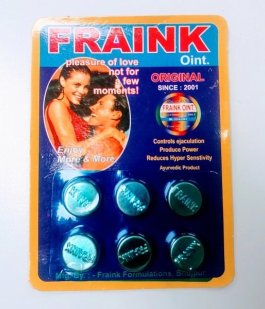 Fraink Delay Ointment Single 1.5ml