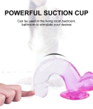 Stim Dildo with Balls(S)34*150MM