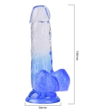 Stim Dildo with Balls(S)34*150MM