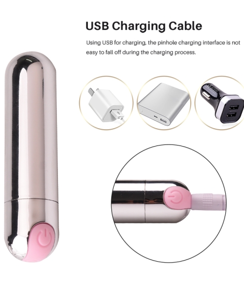 Rechargeable Mini Bullet Vibrator