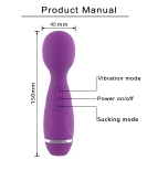 Lollypop Sex Wand Vibrator