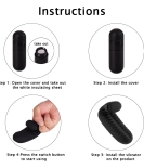 Aurora Finger Sleeve Vibrator.