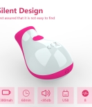 White Swan 2in1 Clitoral Sucking Vibrator