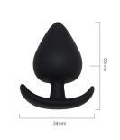 Cane Silicone Butt Plug (M)68mm