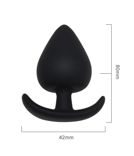 Brad Silicone Butt Plug (L)80mm