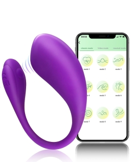 Lovers Desire App Controlled Vibrator Purple