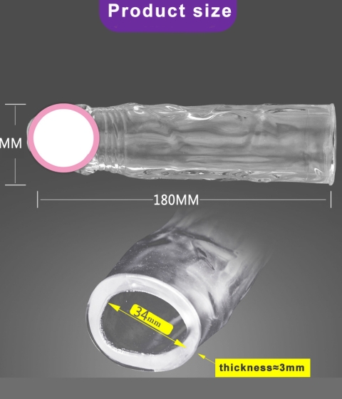 Love Saint Crystal Penis Sleeve