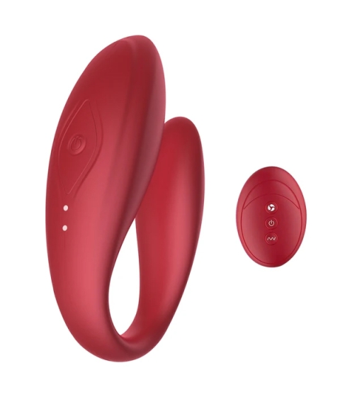U Shaped Remote Couples Vibrator