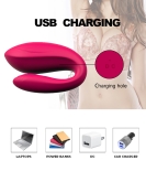 Deep Diver Remote Control Couple's Vibrator