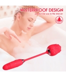 Fantasy Thrusting Rose Vibrator