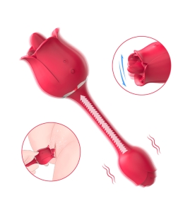 Cheecky Rose Licking Vibrator