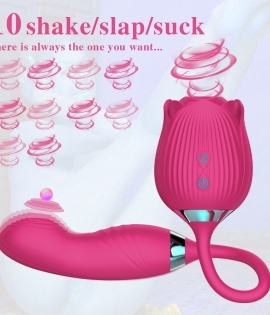 Bodylicious Tongue Rose Vibrator Pink