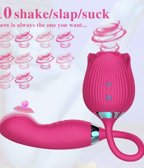 Bodylicious Tongue Rose Vibrator Pink